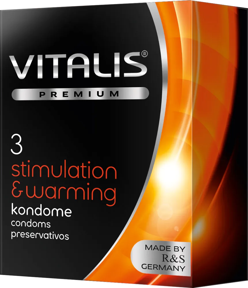 Vitalis Stimulation Warming preservativi riscaldanti lattice