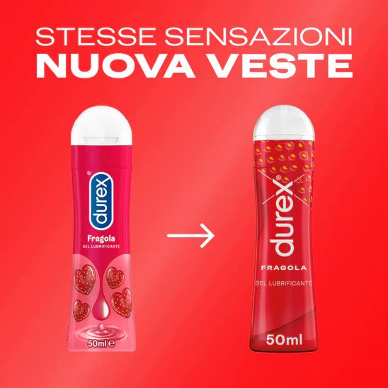 Durex Play Strawberry lubrificante fragola 50ml