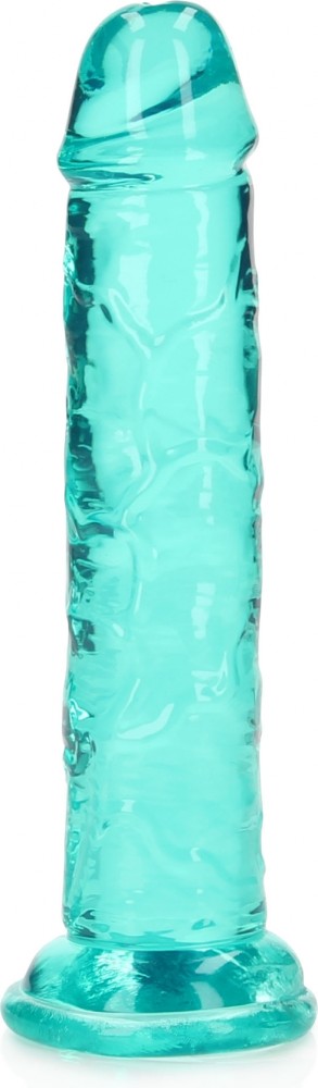 RealRock Straight 6 Dildo con Ventosa Turchese