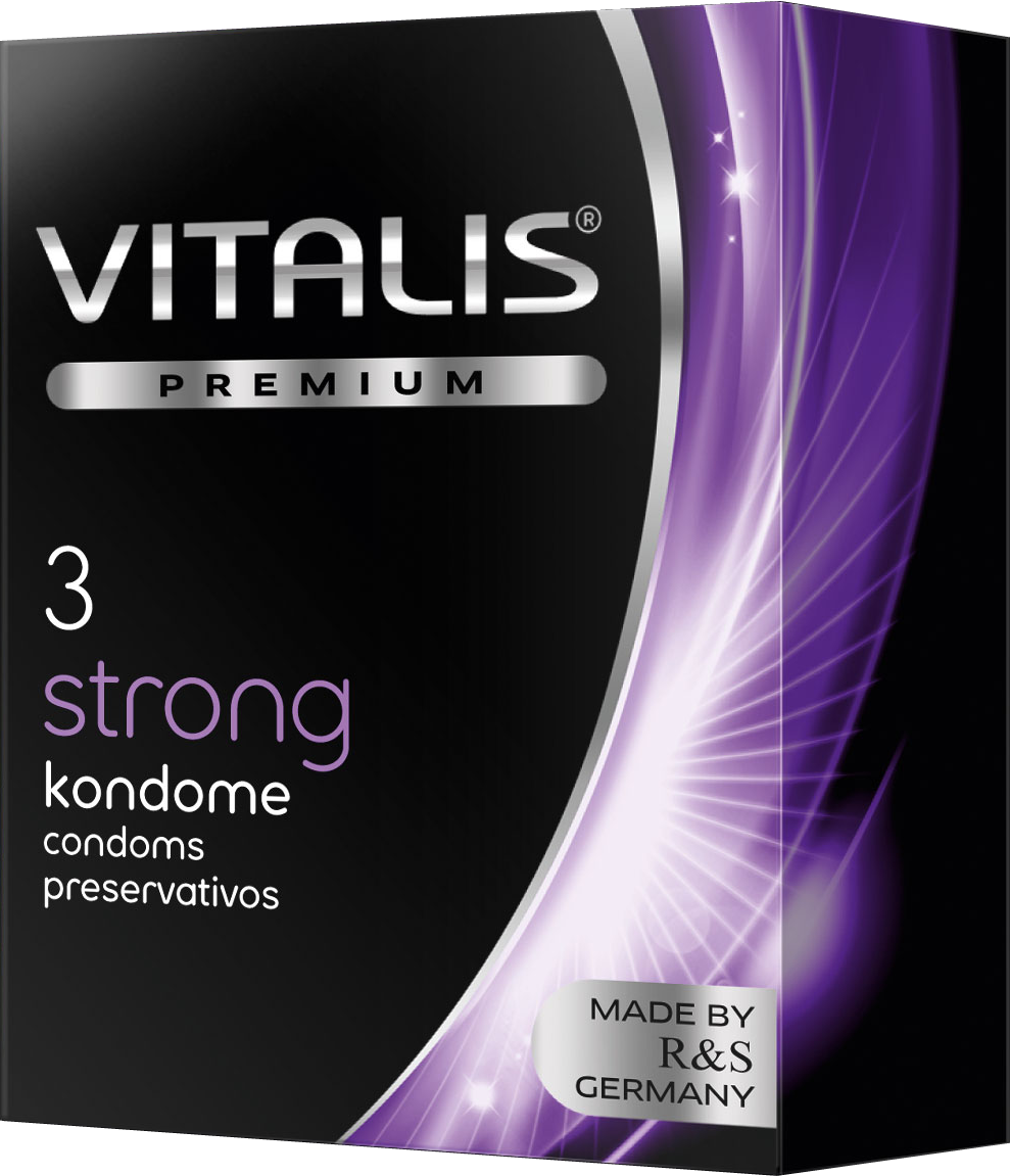 Vitalis Strong preservativi resistenti lattice 53 mm