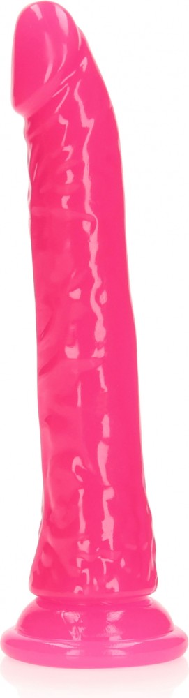 RealRock Glow in the Dark Slim Dildo 9 dildo realistico fosforescente