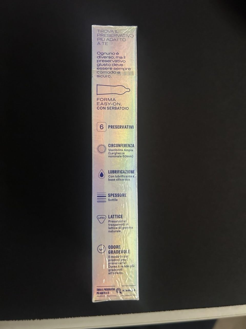 Durex Invisible XL preservativi 18 pezzi misura 60 mm