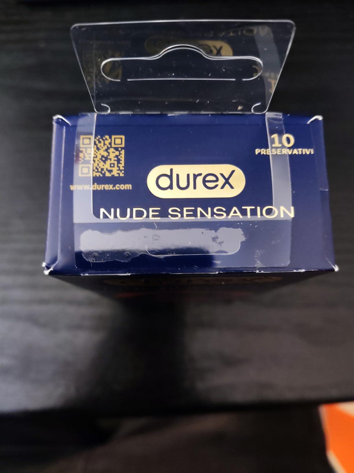 Durex Nude Sensation preservativi nitrile 10 pezzi senza lattice