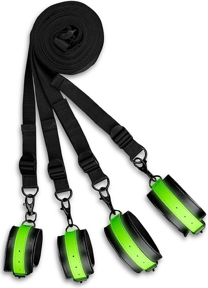 Ouch! Kit #1 Glow in the Dark kit bondage fluorescente