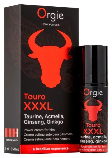 Orgie Touro XXXL gel stimolante uomo vasodilatatore