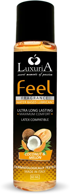Luxuria Feel Fragrance Cocco Melone lubrificante acqua