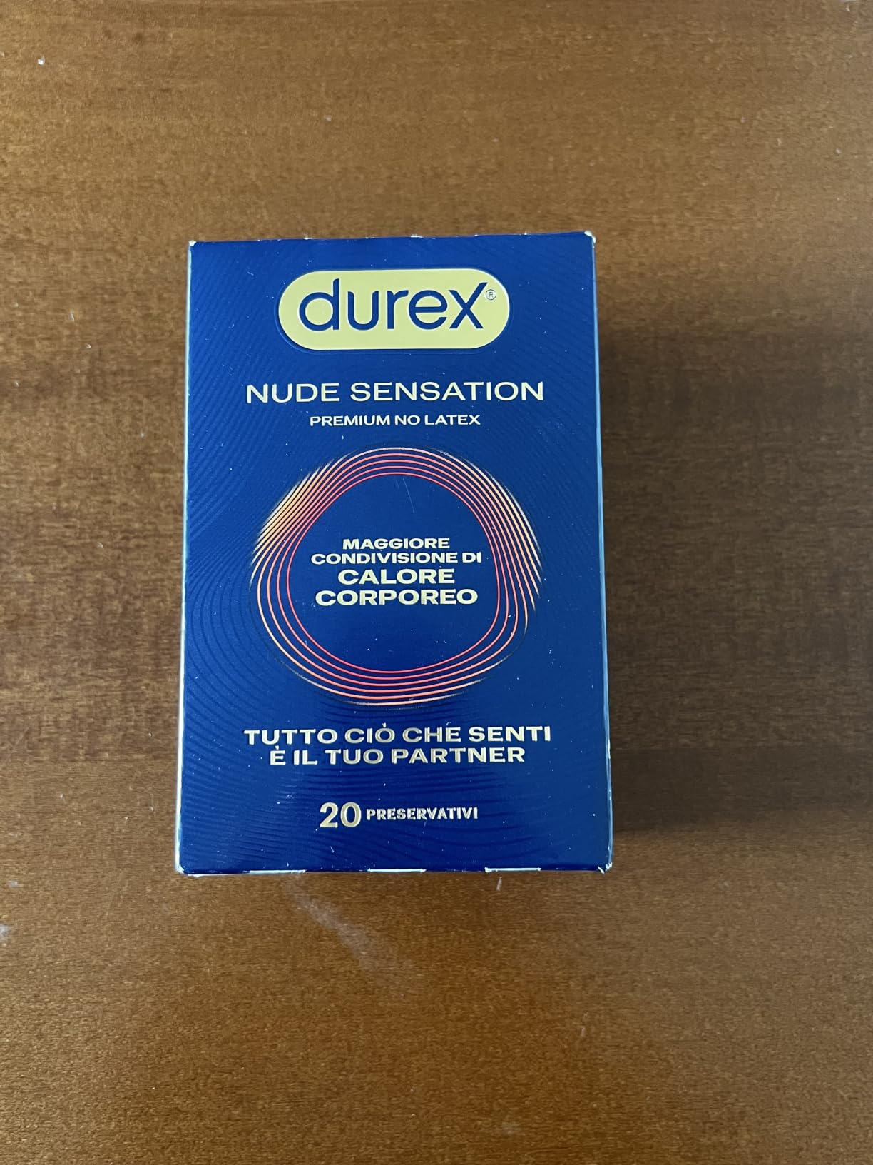 Durex Nude Sensation preservativi nitrile 20 pezzi senza lattice