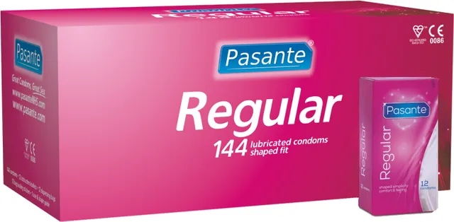Pasante Regular preservativi classici 12 pezzi
