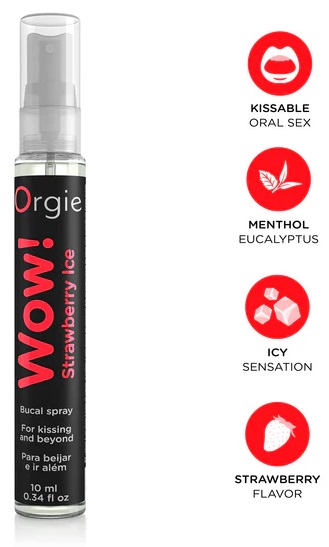 Orgie WOW Bucal Spray spray per sesso orale al mentolo