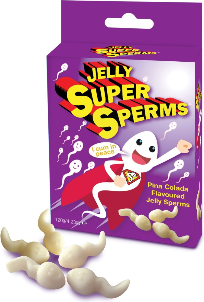 Spencer & Fleetwood Jelly Super Sperms caramelle pina colada