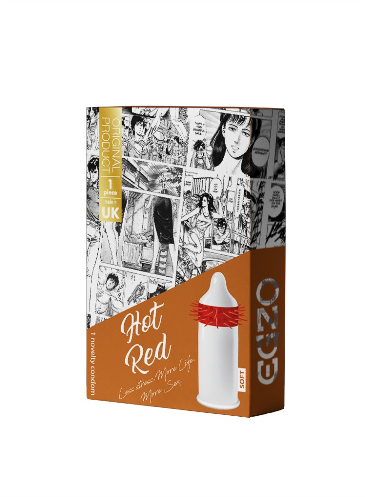 Luxe Egzo Hot Red Soft preservativo stimolante ciglia