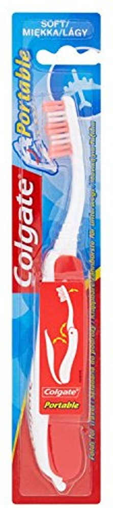 Colgate spazzolino da viaggio setole medie morbide