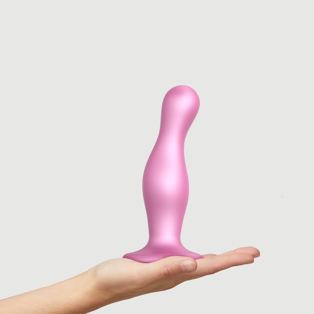 Strapon-me Dildo Plug Curvy L dildo ventosa viola silicone