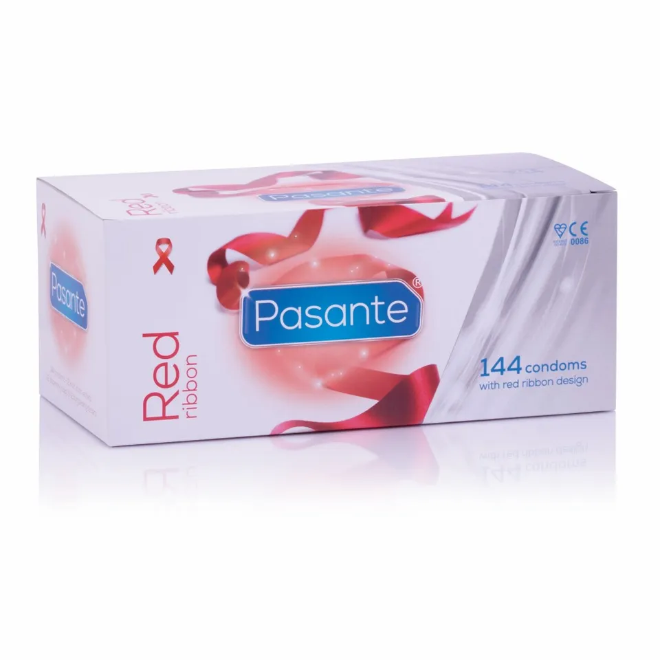 Pasante Red Ribbon preservativi 144 pezzi sensibilizzazione