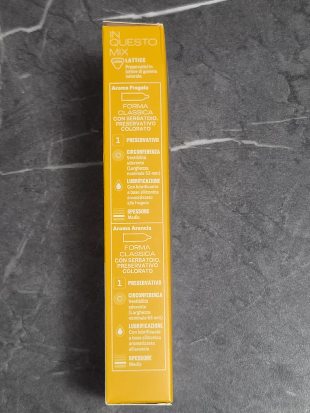 Durex Tropical preservativi 12 pz aromatizzati frutta