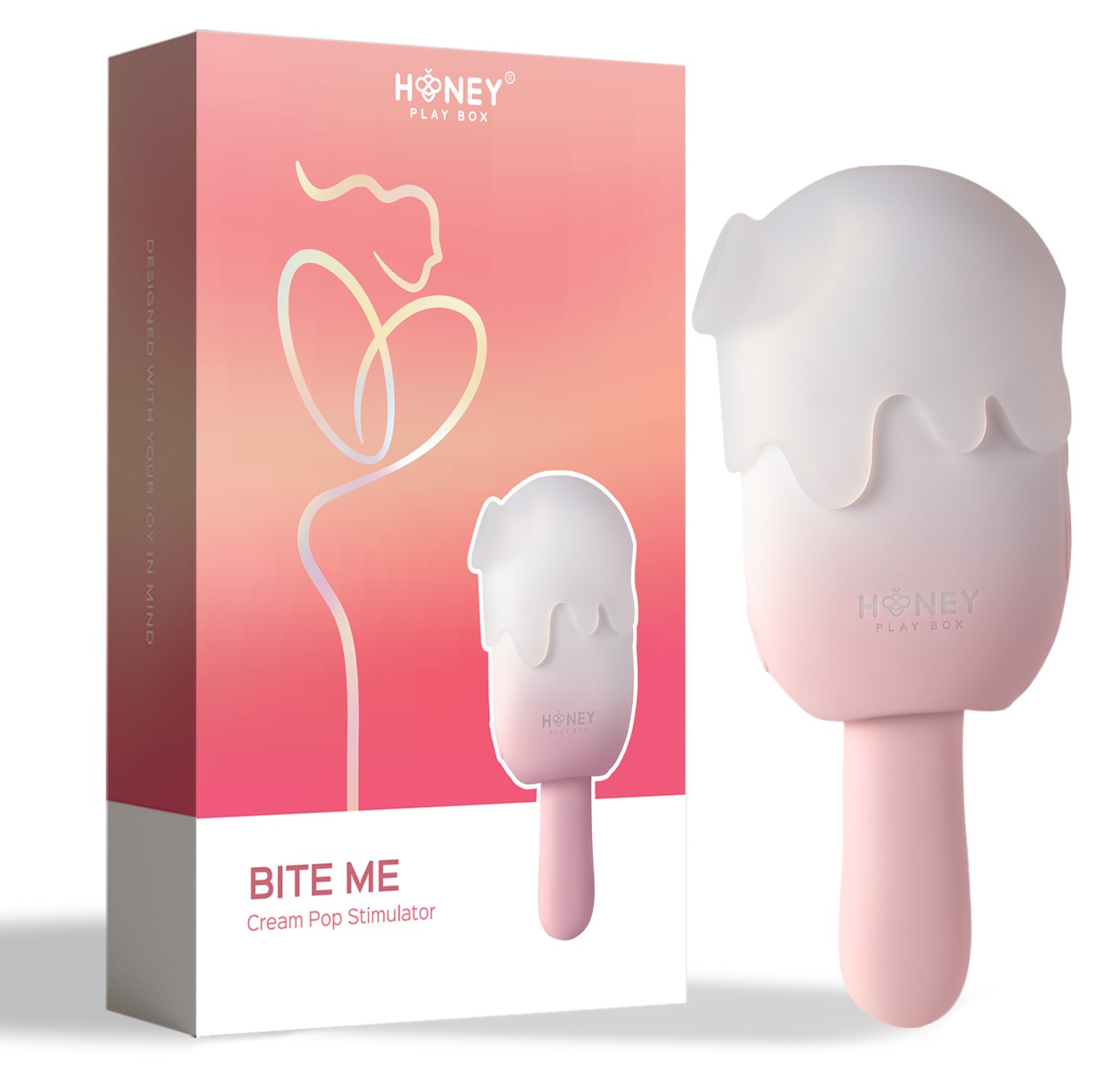 Honey Play Box Bite Me succhiaclitoride gelato 8 modalità