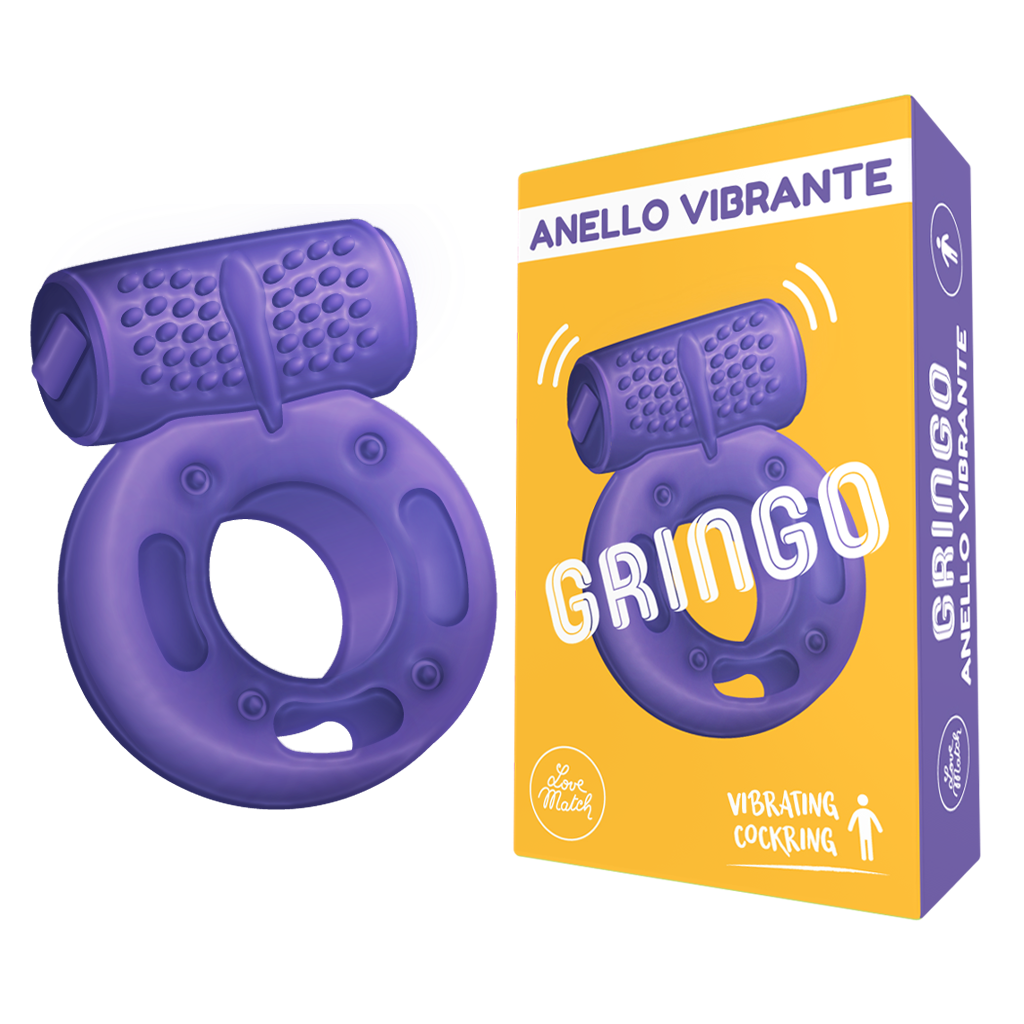 Love Match Gringo anello vibrante coppia TPE elastico