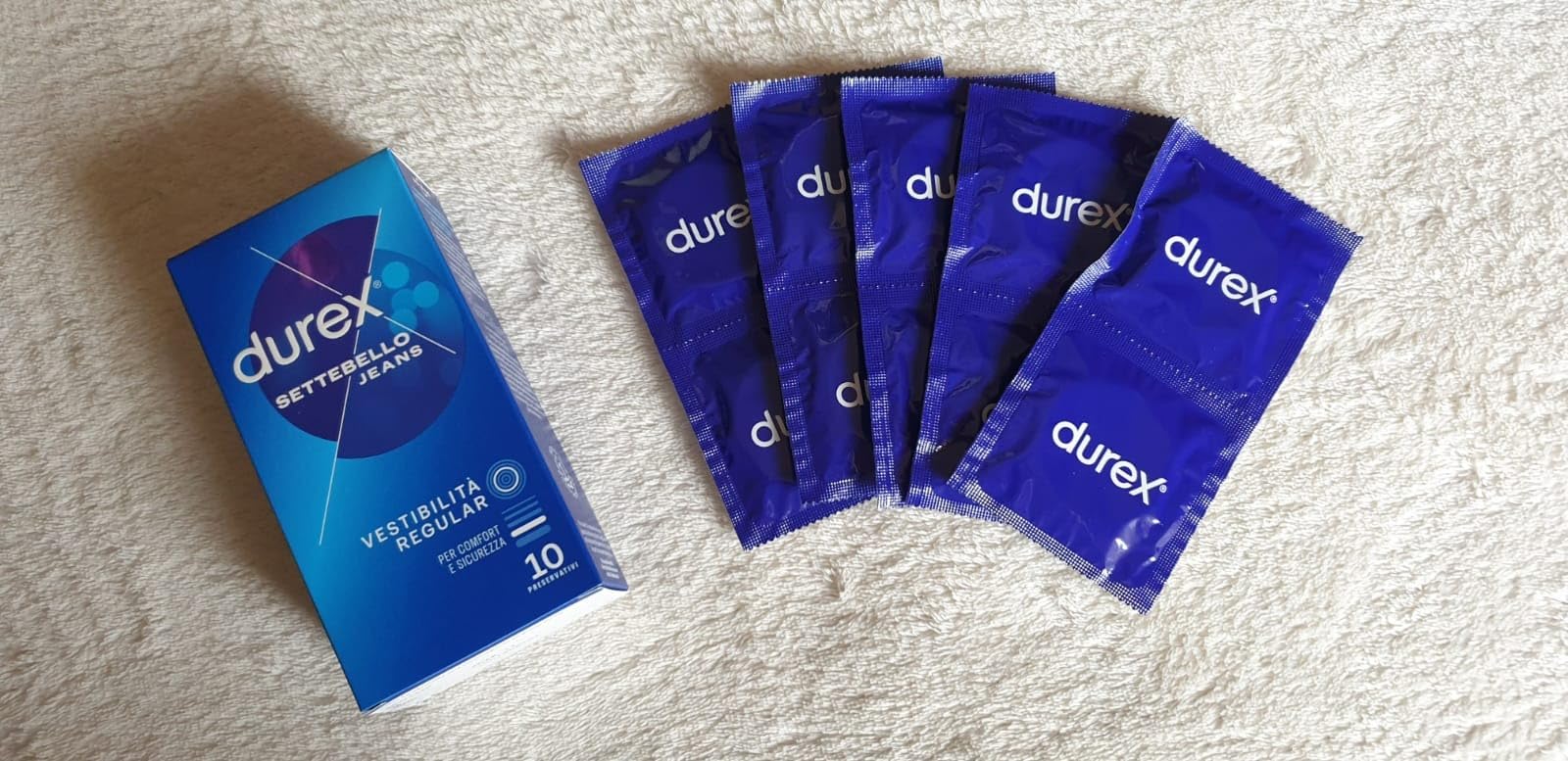 Durex Settebello Jeans Preservativi 100 Pezzi Classici