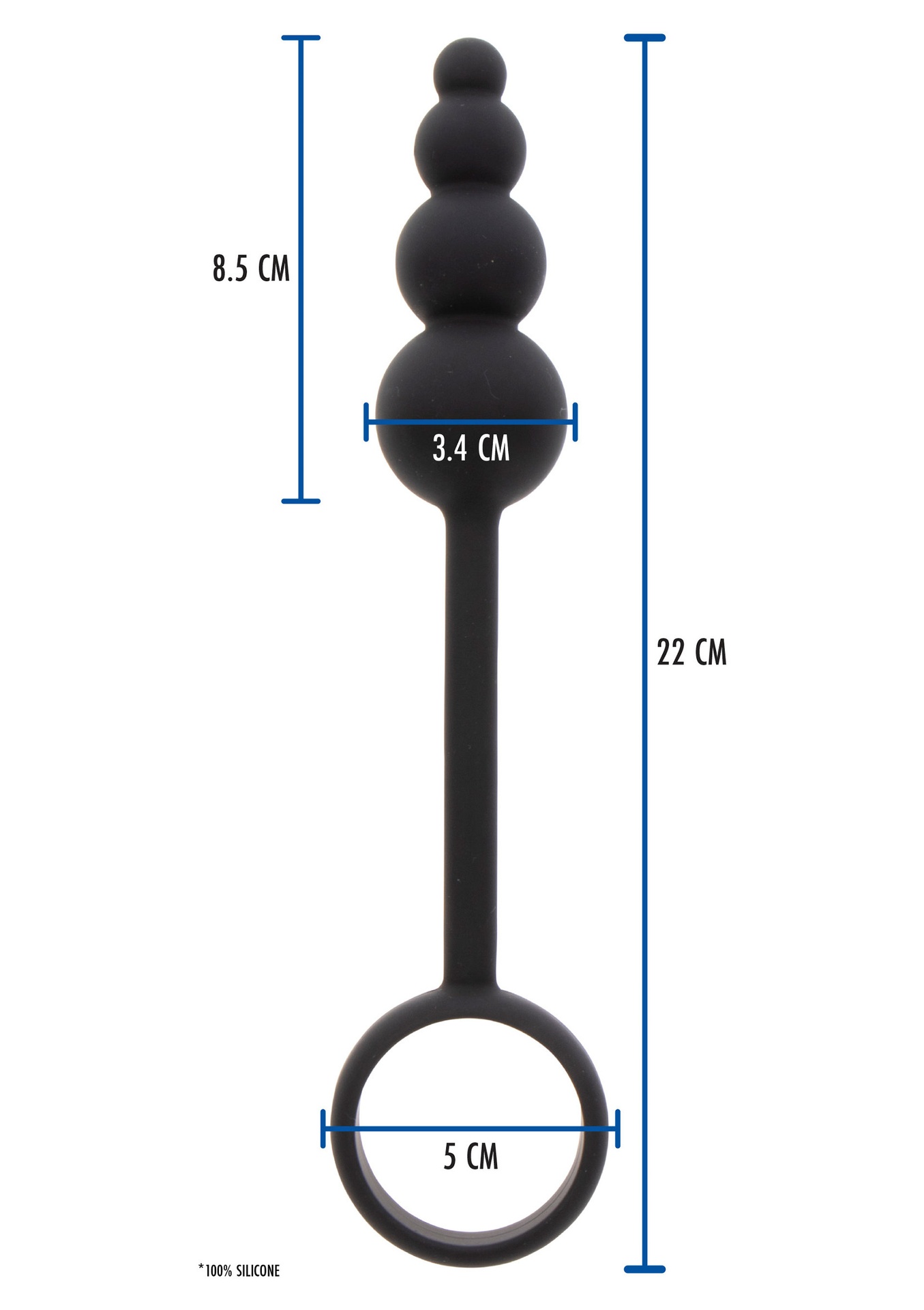 ToyJoy Manpower plug anale con cock ring silicone