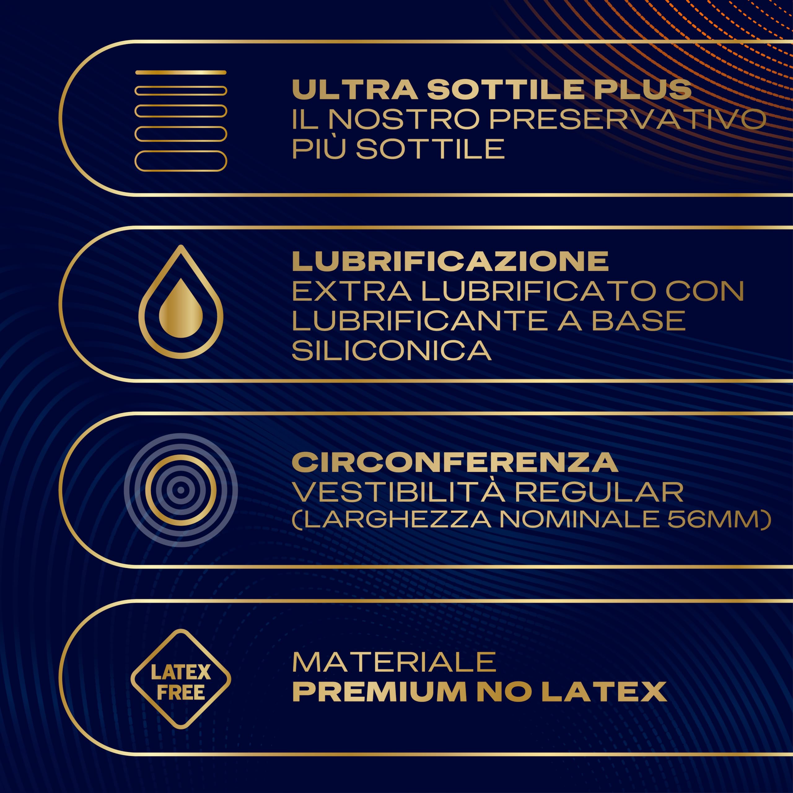 Durex Nude Sensation preservativi 20 pz senza lattice sottili