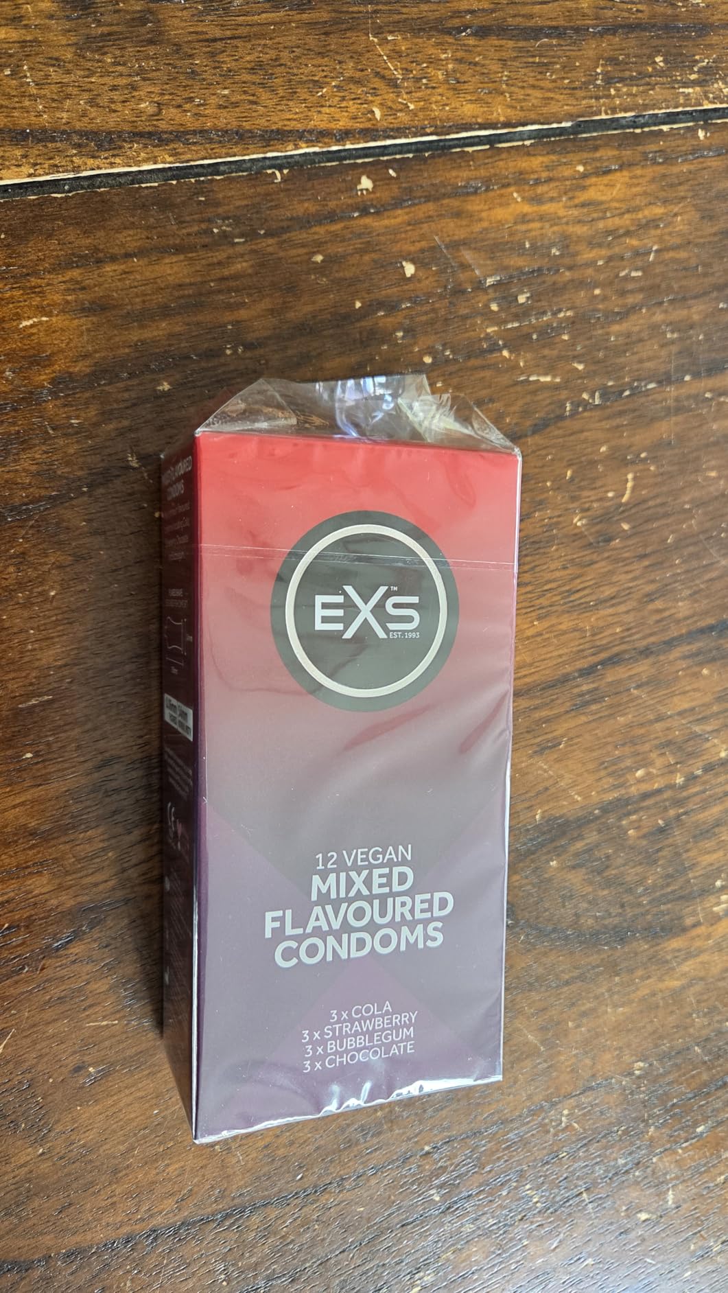 EXS Mixed preservativi aromatizzati 12 pezzi 4 gusti