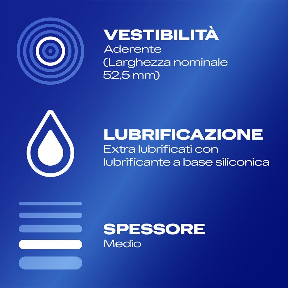 Durex Settebello Classico preservativi classici 18 pz