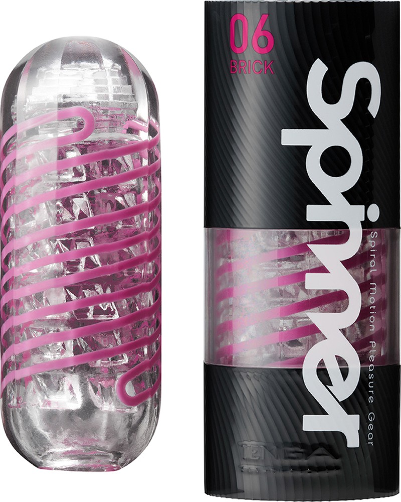 Tenga Spinner 06 Brick masturbatore uomo intenso