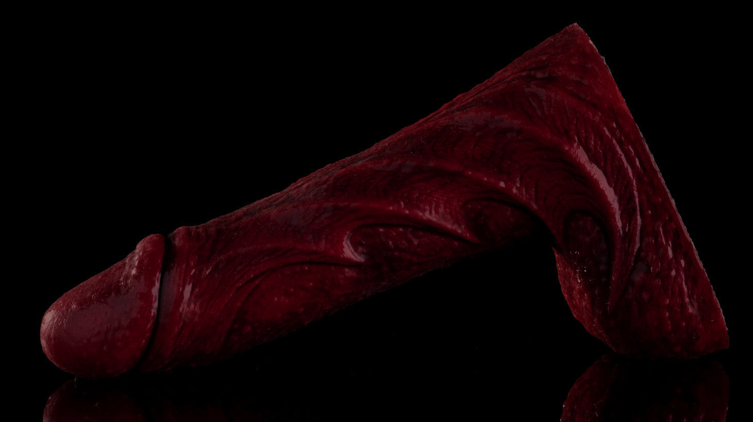 Fleshjack Freaks Drac dildo fantasy in silicone rosso