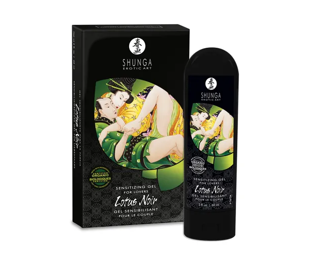 Shunga Lotus Noir Sensitizing Gel stimolante vegano