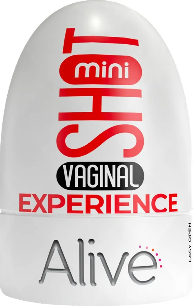 Alive Mini Shot masturbatore uomo vaginale TPE rilievi