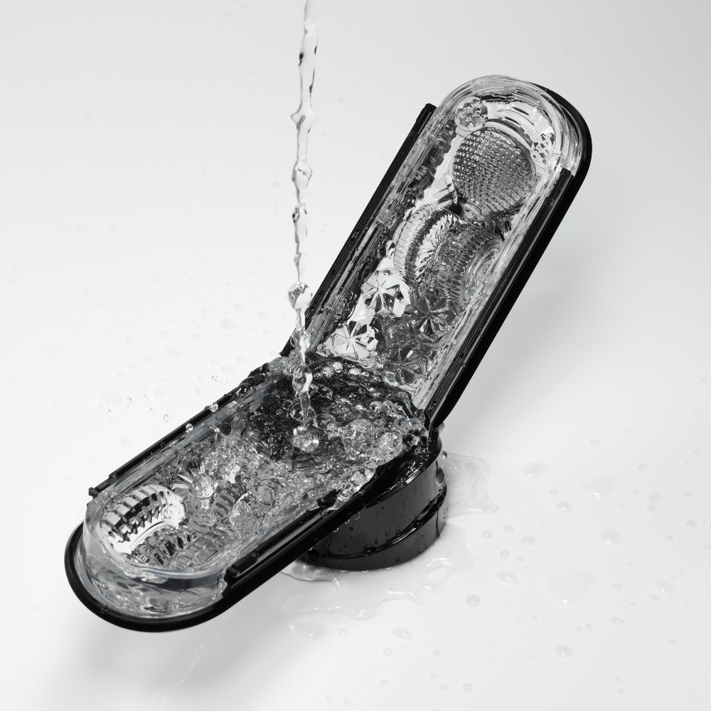 Tenga Flip Zero Gravity Black masturbatore uomo apribile