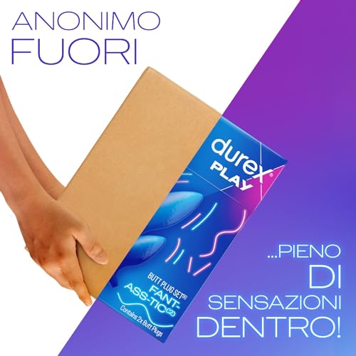 Durex Set Plug Anale Sex Toy in Silicone Morbido