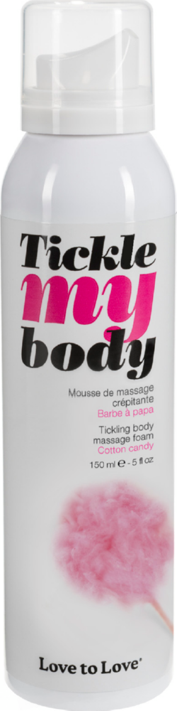 Love to Love Tickle My Body Mousse Massaggio Cotton Candy