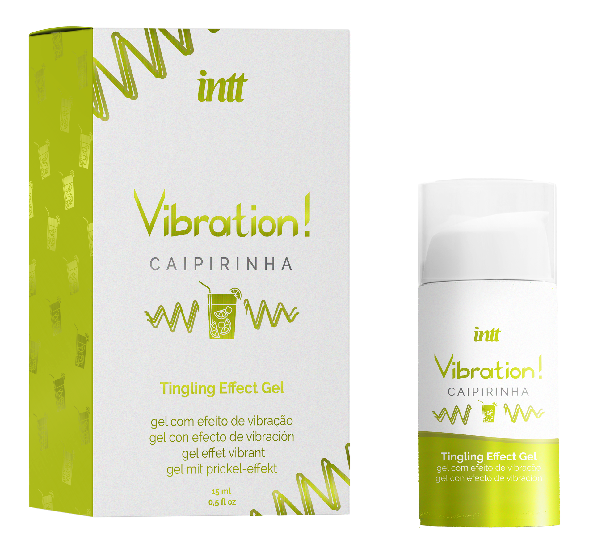 Intt Vibration Caipirinha gel vibrante intimo 15 ml