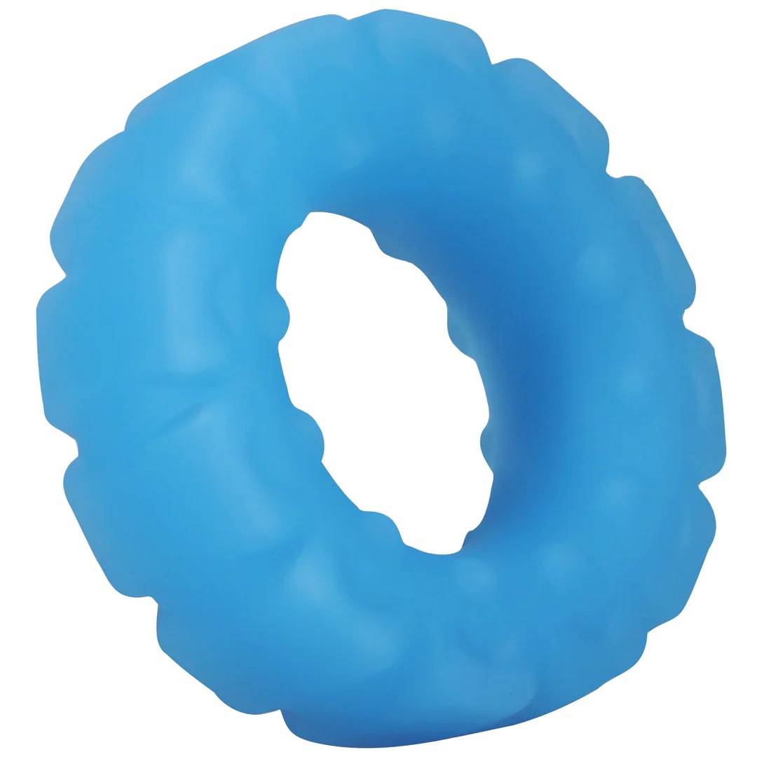 Doc Johnson The Tire anello fallico azzurro fosforescente