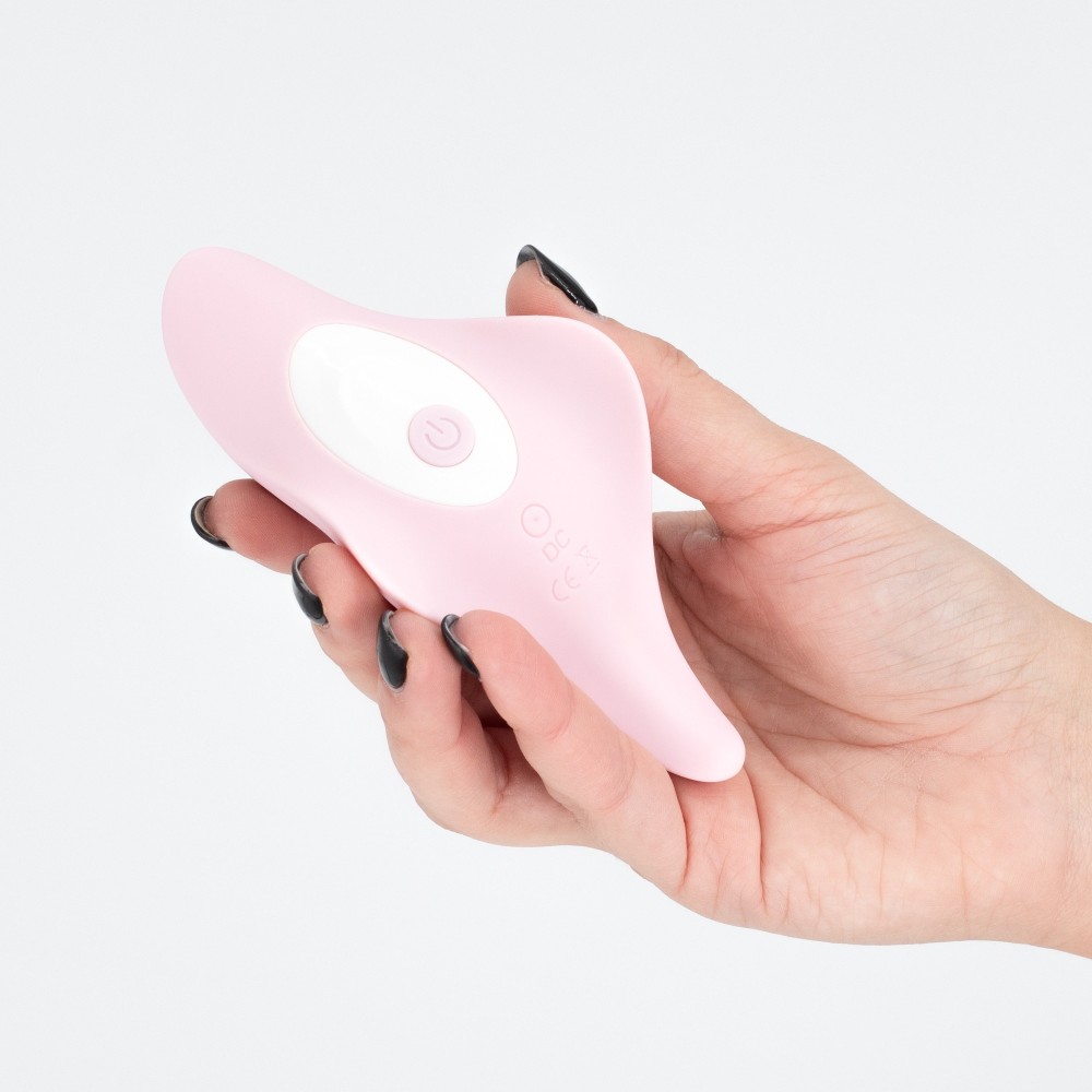 Crushious Mobula vibratore indossabile con telecomando 9 vibrazioni