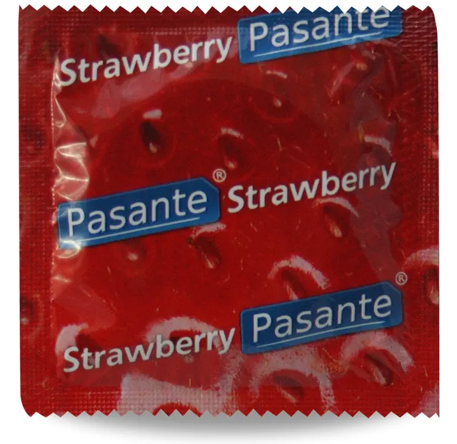 Pasante Fragola preservativi aromatizzati 144 pezzi fragola