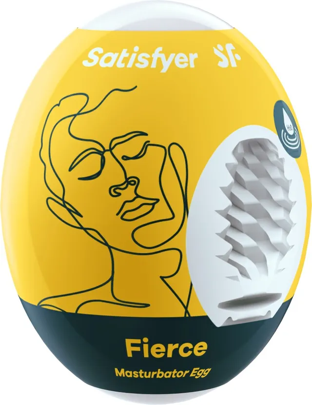 Satisfyer Egg Fierce masturbatore ovetto TPE
