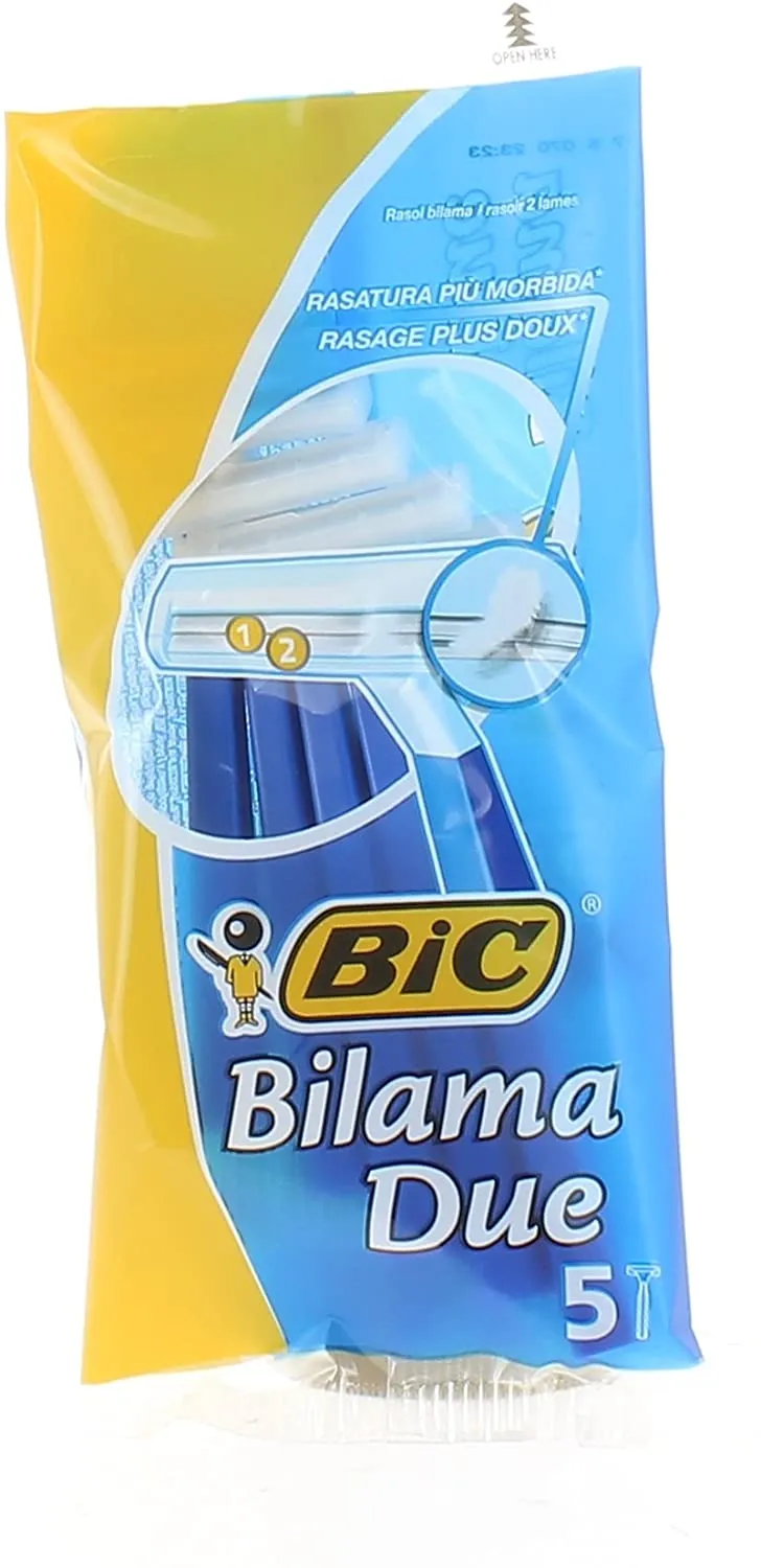 Bic Rasoio Bilama rasoio monouso 5 pz doppia lama