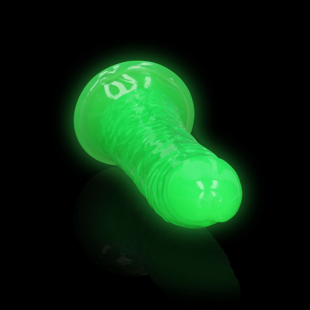 RealRock Slim 7 dildo realistico fosforescente con ventosa