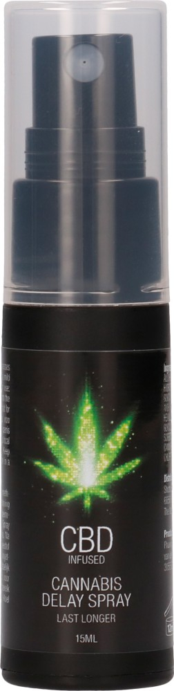 Shots CBD Cannabis Delay Spray ritardante per lui