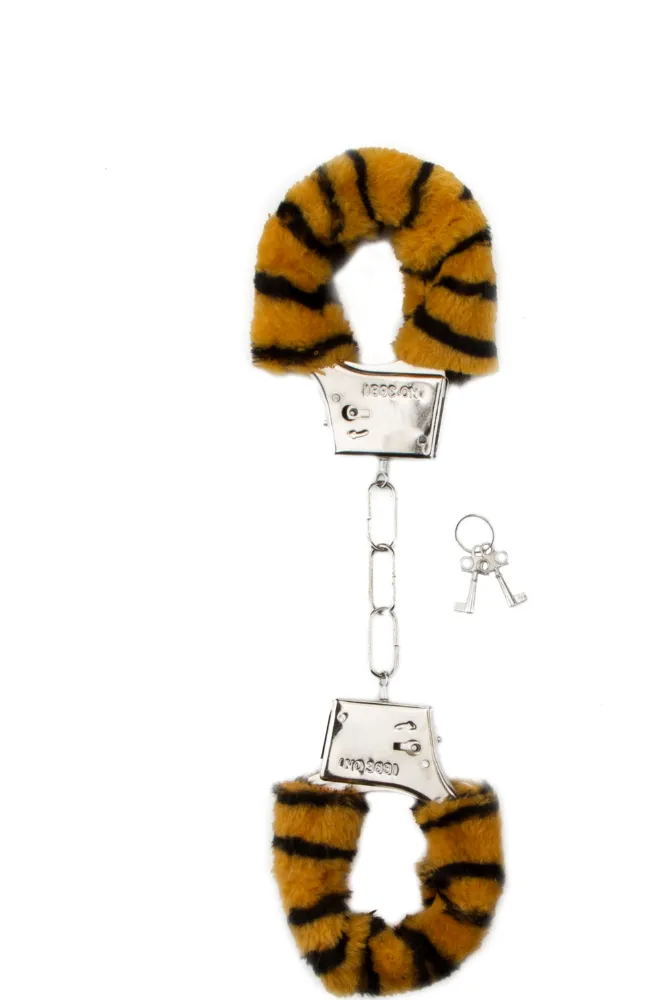 Shots Furry Handcuff Tigre manette peluche tigrate