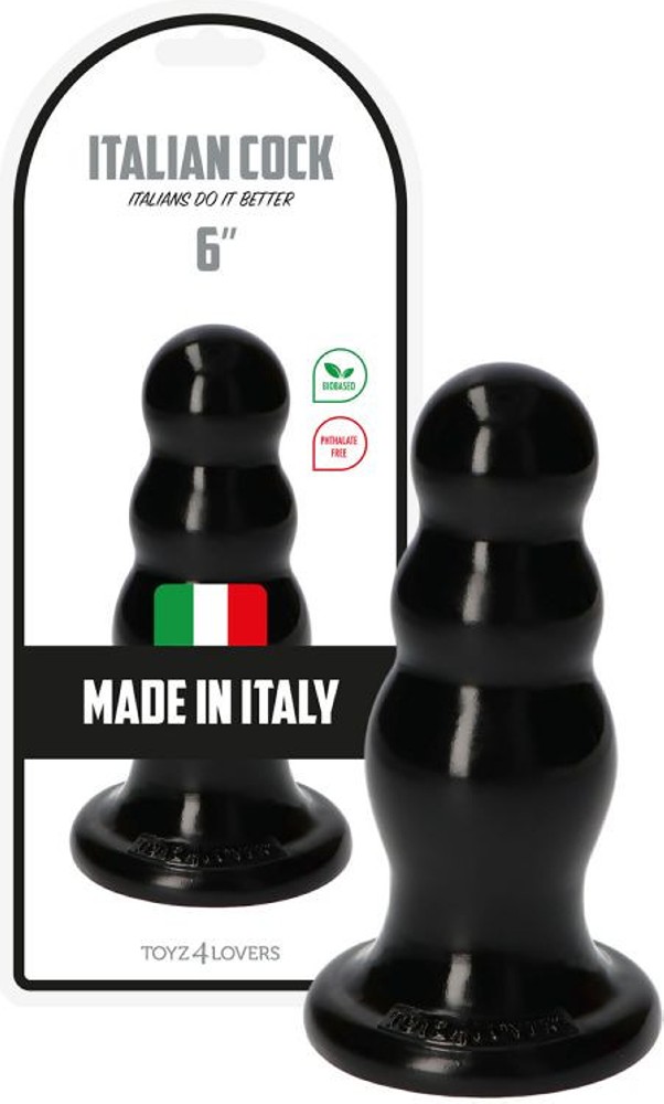 Toyz4Lovers Olmo Black maxi plug anale 3 sfere