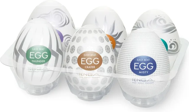 Tenga Egg Serie 2 masturbatore uovo 6 pezzi misti