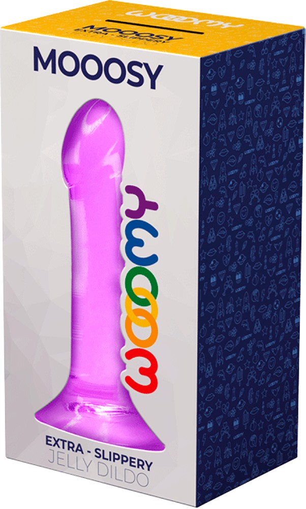 Wooomy Mooosy dildo realistico 18 cm con ventosa