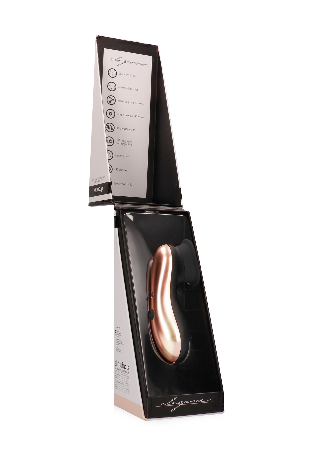 Elegance Dreamy stimolatore clitoride 10 funzioni silenzioso