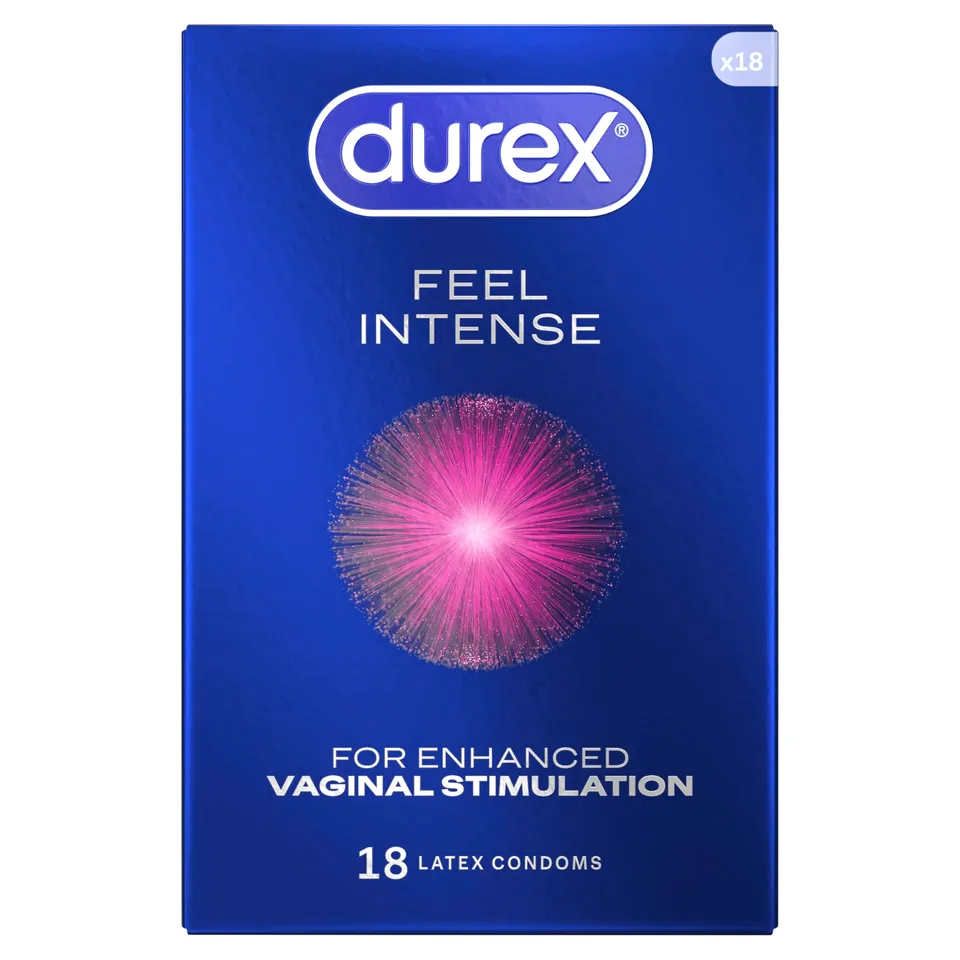 Durex Intense preservativi stimolanti 18 pezzi rilievi