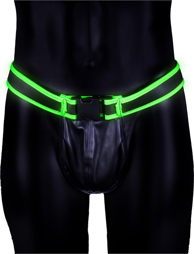 Ouch! Buckle Jock Strap Glow in the Dark Sospensorio S/M