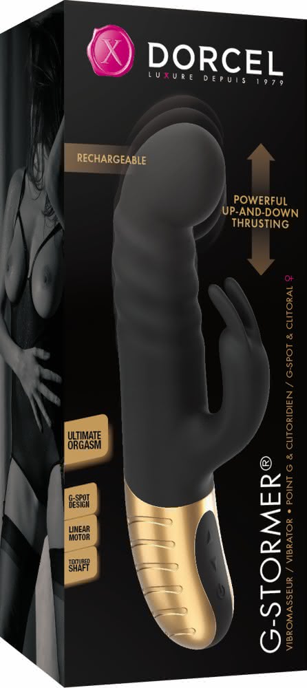 Dorcel G-Stormer vibratore rabbit punto G thrusting