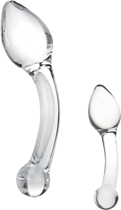 Glas Pure Indulgence plug anale in vetro trasparente